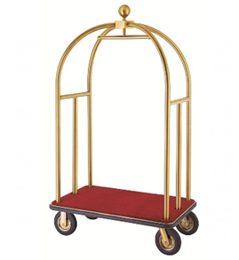 BIRDCAGE TROLLEY WITH CARPET